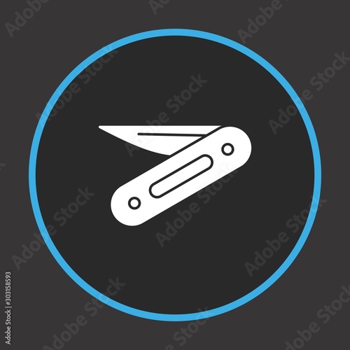 Penknife icon for your project