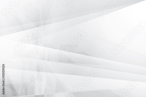 Abstract geometric white and gray color background. Vector, illustration.	