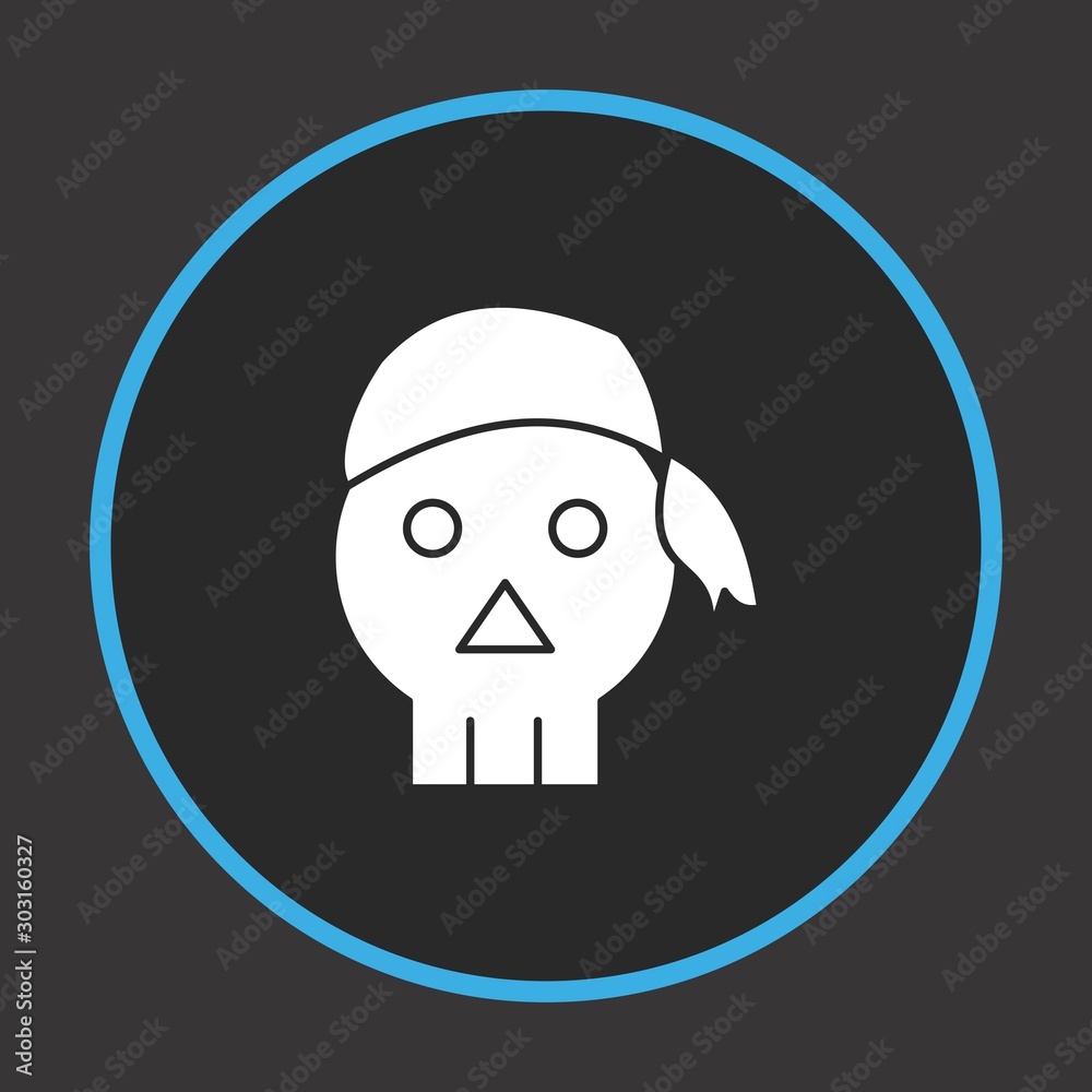 Pirate Bandana icon for your project Pirate Bandana icon for your project