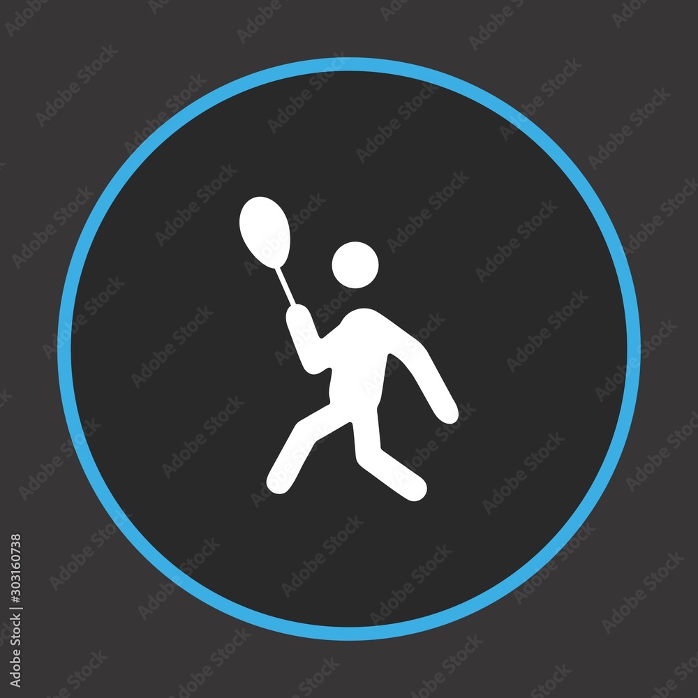 Tennis Player icon for your project Tennis Player icon for your project