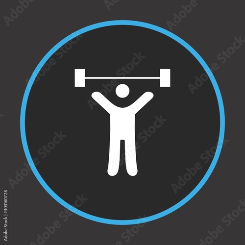  Weight Lifting Person icon for your project