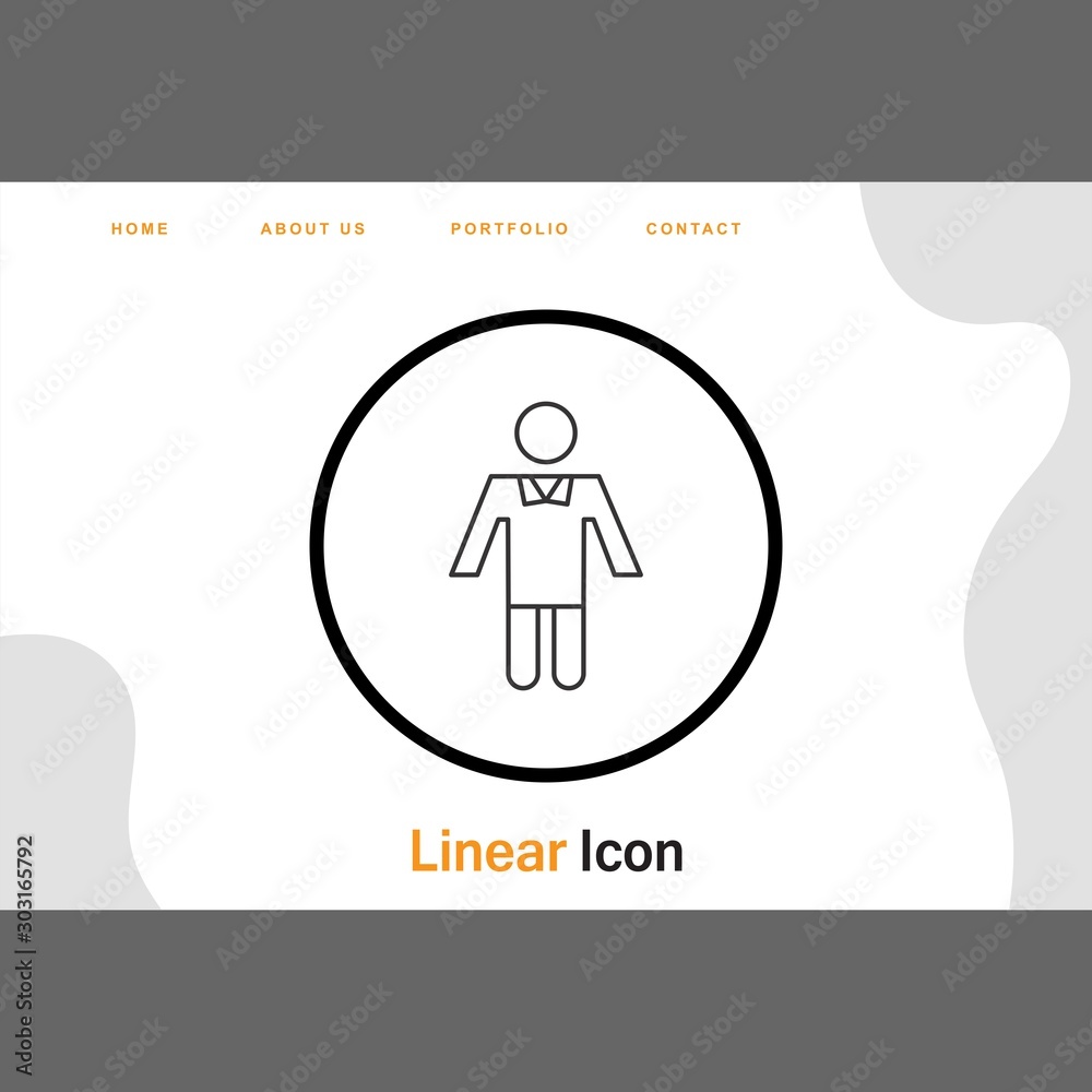 Man icon for your project Man icon for your project