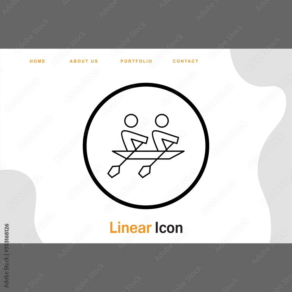 Boating icon for your project Boating icon for your project
