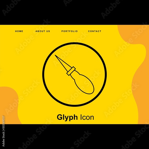 Bradawl icon for your project