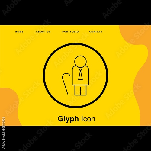  Retirement icon for your project