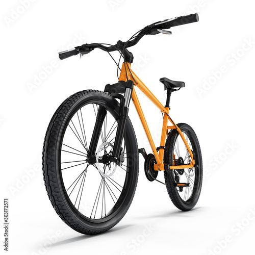 3D Rendering Mountain Bike