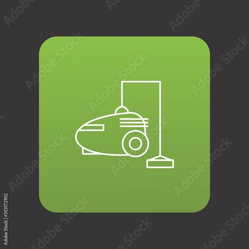 Vaccum cleaner icon for your project