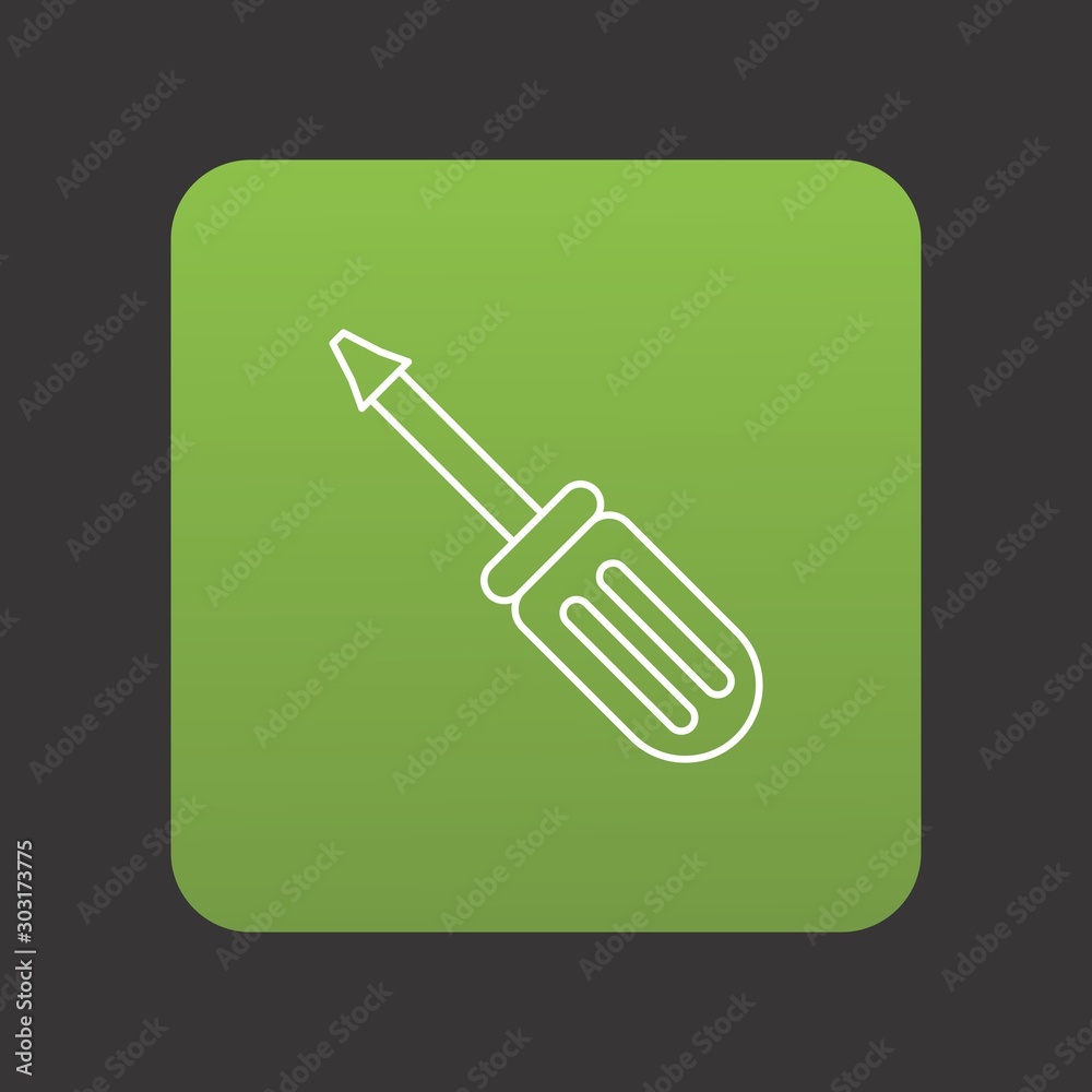 Screw Driver icon for your project Screw Driver icon for your project