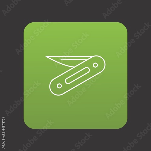 Penknife icon for your project