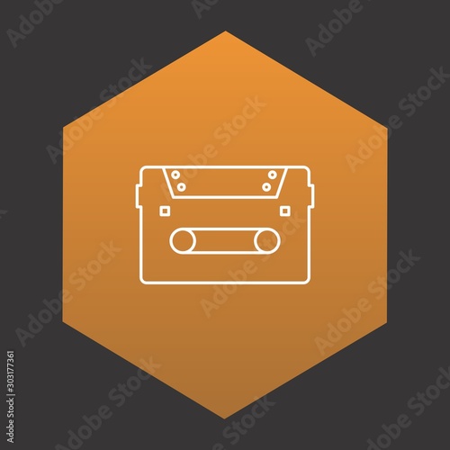 Audio Tape icon for your project