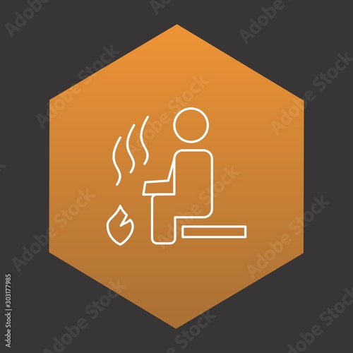 Steam Room icon for your project