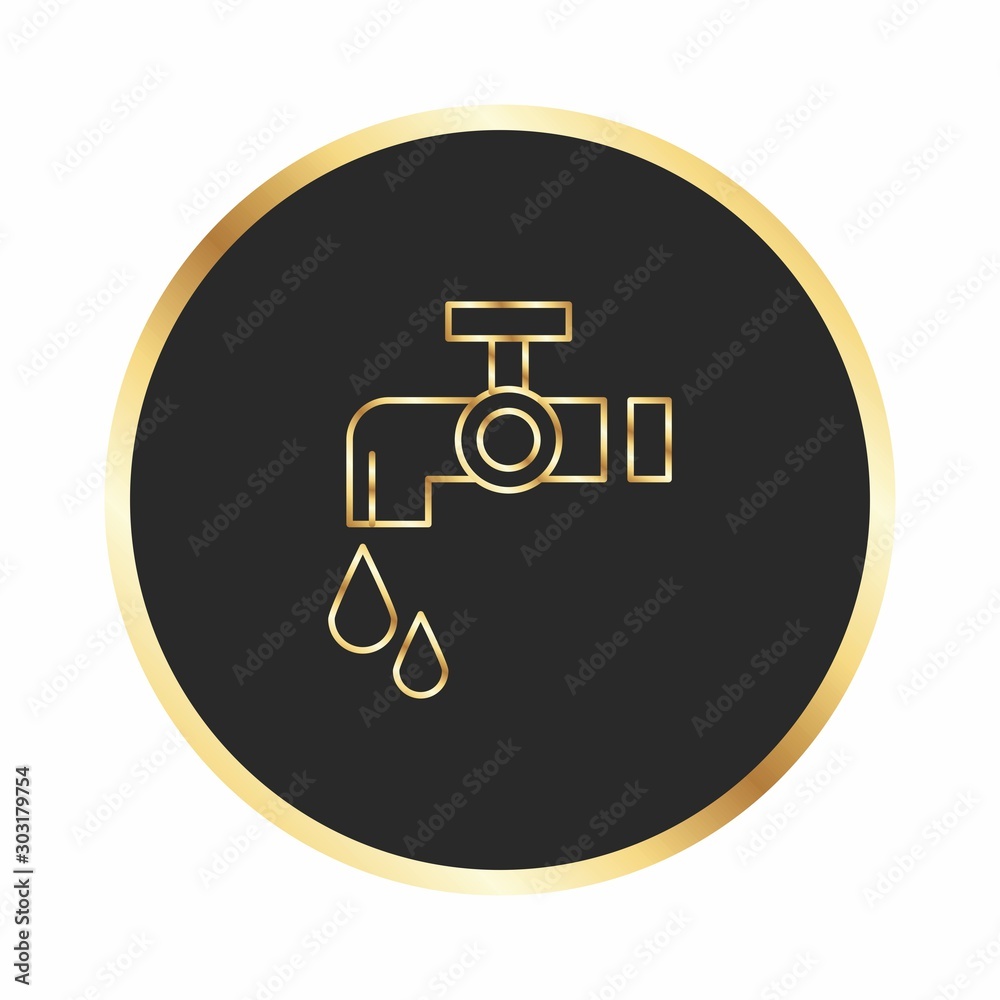 Water Tap icon for your project Water Tap icon for your project