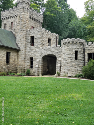 Squires Castle located in the Cleveland Metroparks in Ohio