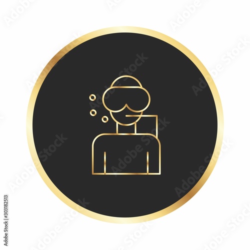  Scuba Diver icon for your project