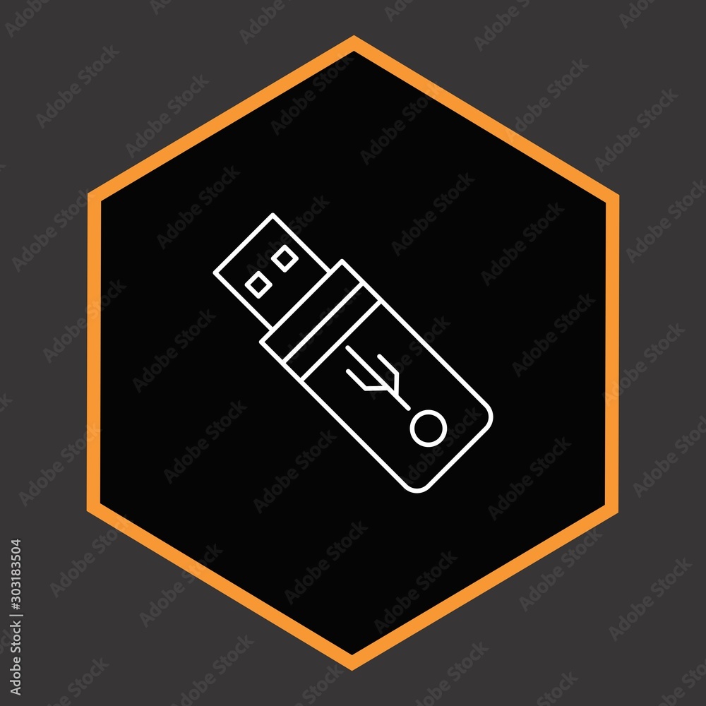 Usb icon for your project