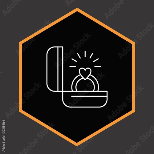  Marriage Ring icon for your project