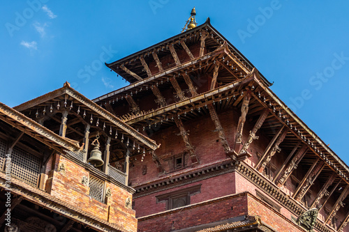 Traditional Nepali Roof, Khatmandu, Nepal