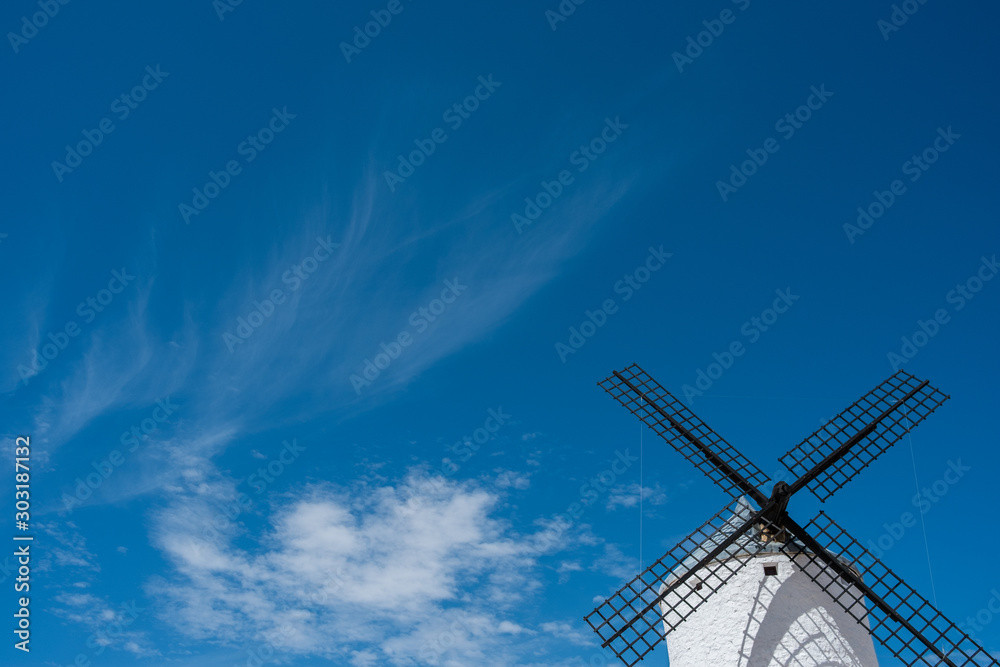  Image of windmills in Consuegra, Spain