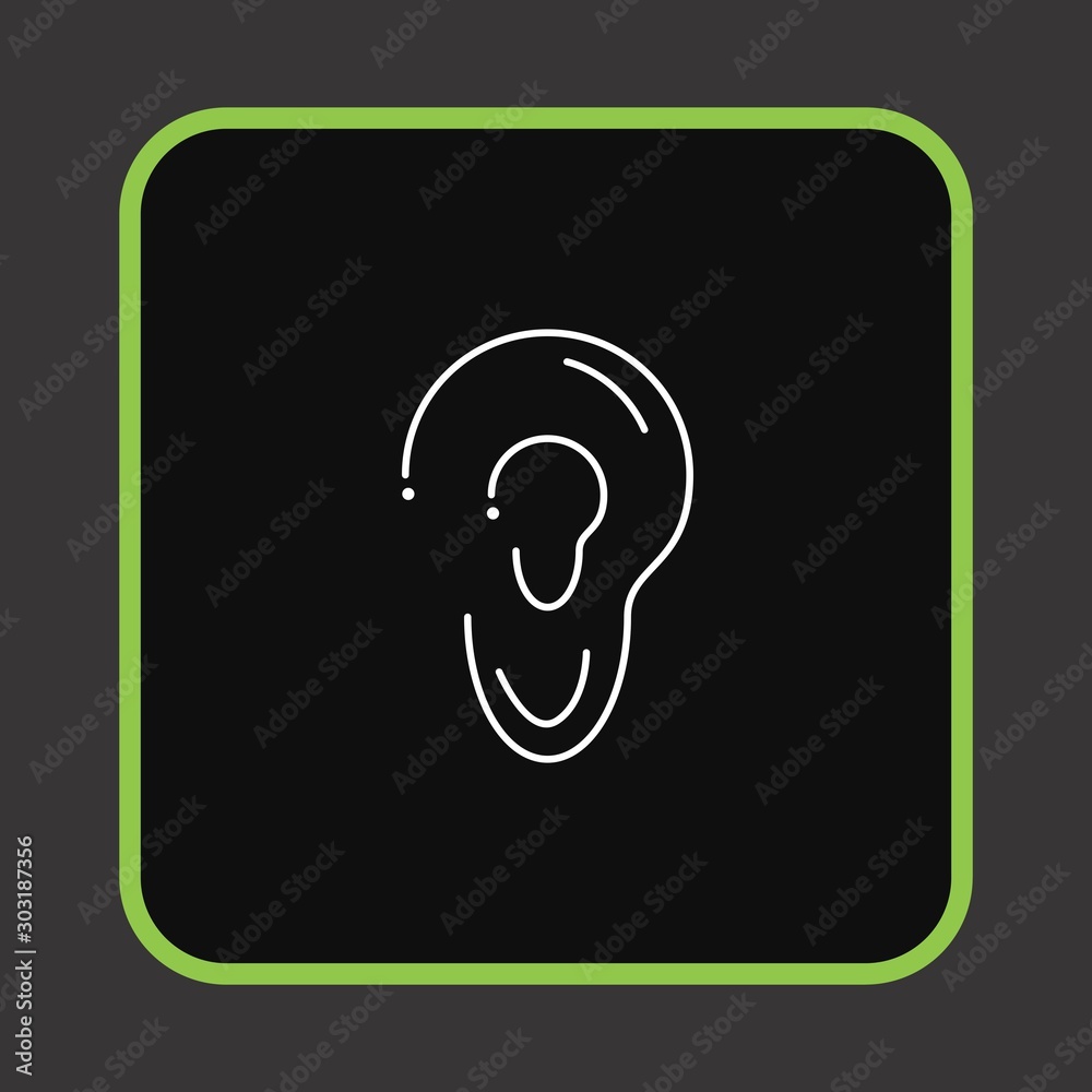 Ear icon for your project Ear icon for your project