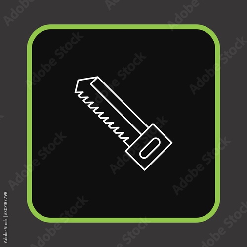 Handsaw icon for your project