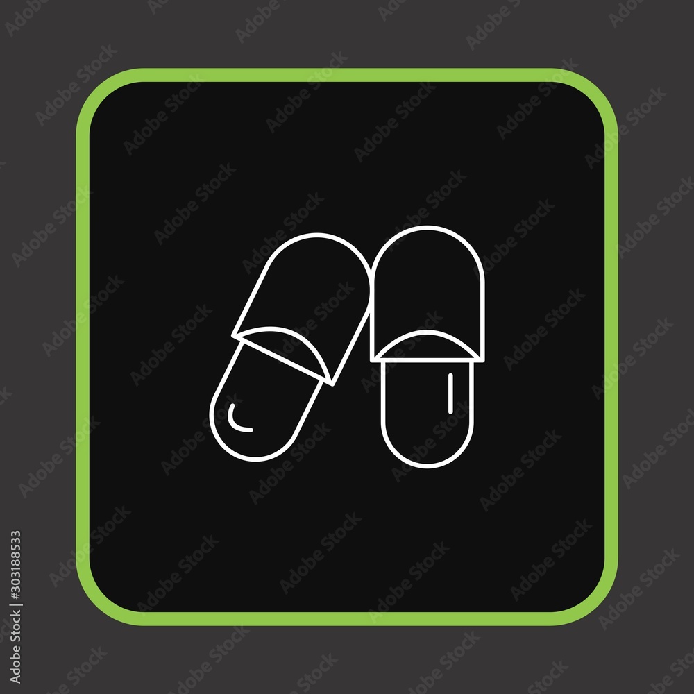 Sandal icon for your project Sandal icon for your project