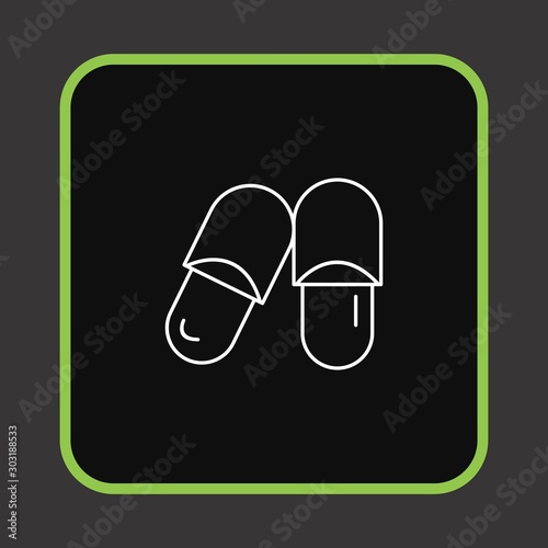 Sandal icon for your project