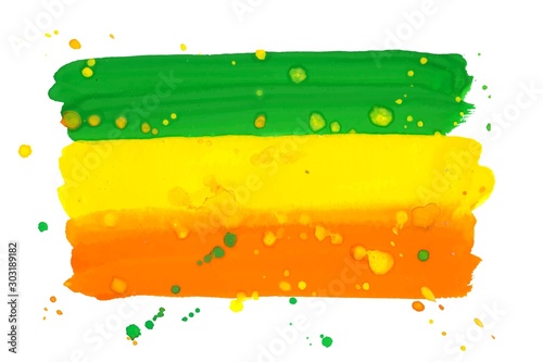 Colorful Rastafarian flag vector background