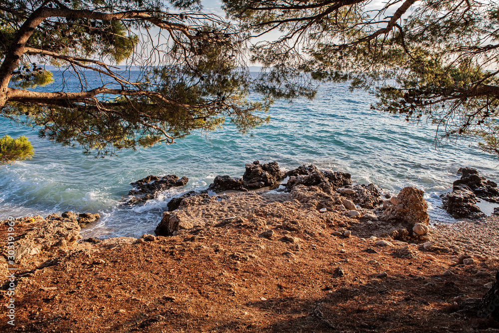 Obraz premium Croatian Adriatic coast