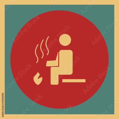 Steam Room icon for your project