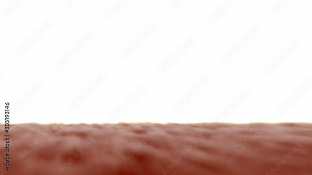 CGI motion background with animation of flight over clouds. CGI motion background with animation of flight over clouds.