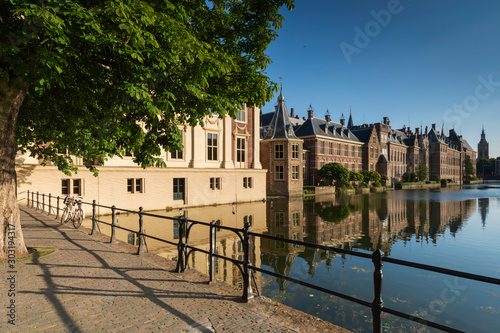 Dutch parliament buildings in The Hague