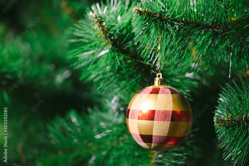 Naklejka premium Christmas tree background