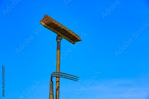 Landwirtschaftliche Arbeitsgeräte photo