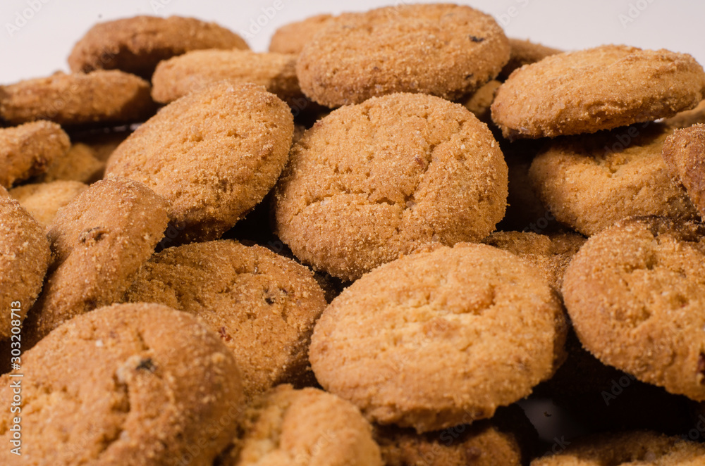 group of small and delicious cookies group of small and delicious cookies