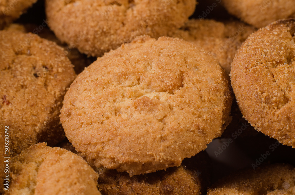 group of small and delicious cookies group of small and delicious cookies
