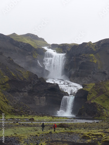 Falls in Iceland 