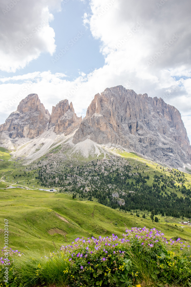 Fototapeta premium Passo Gardena