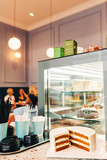 Interior image of cozy and stylish bakery