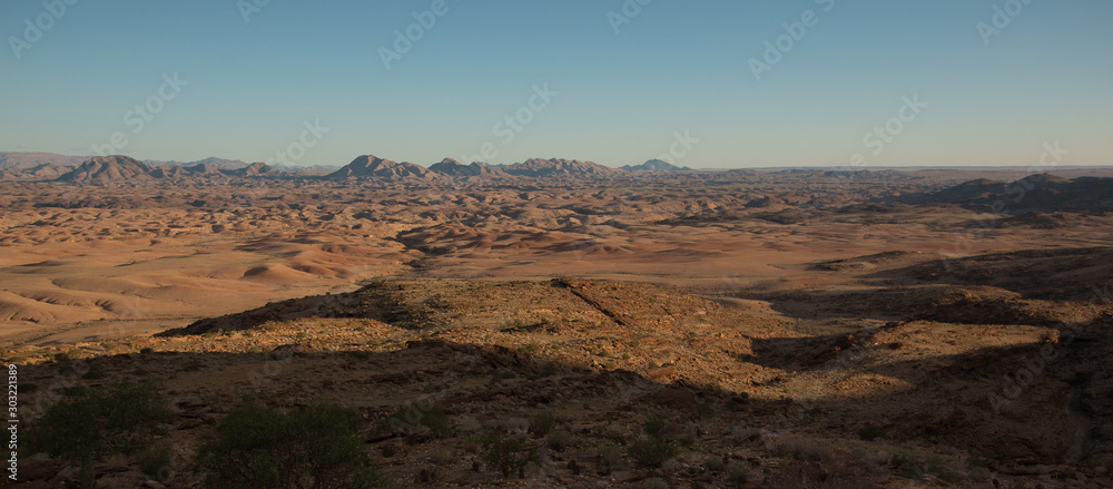 sunset in desert sunset in desert
