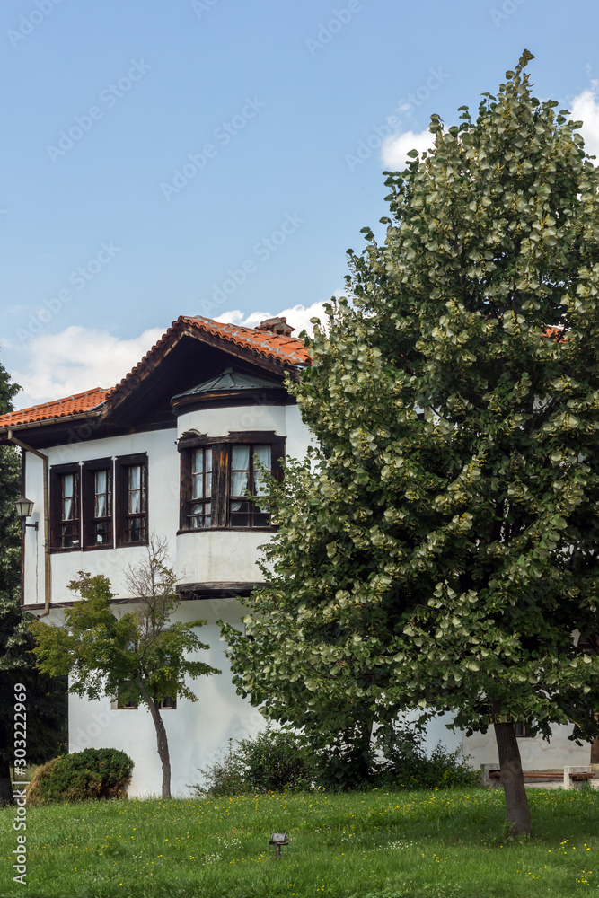 Old traditional Bulgarian school in Kalofer, Bulgaria