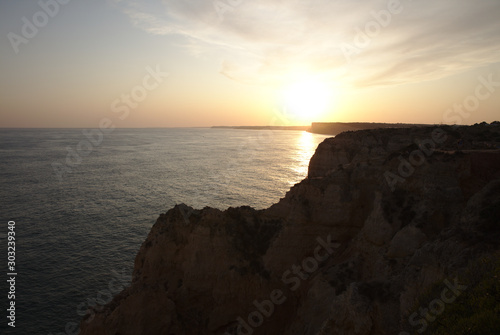 NB__8670 Sunset in Lagos Algarve Portugal