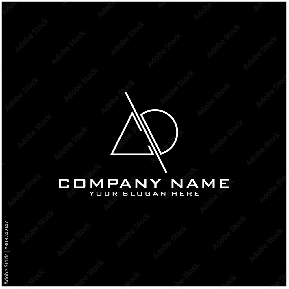 Letter CD logo icon design template elements Letter CD logo icon design template elements