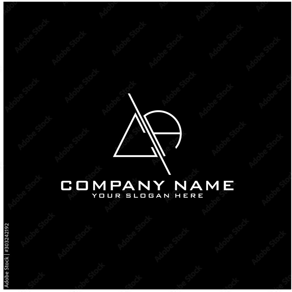 Letter CA logo icon design template elements Letter CA logo icon design template elements