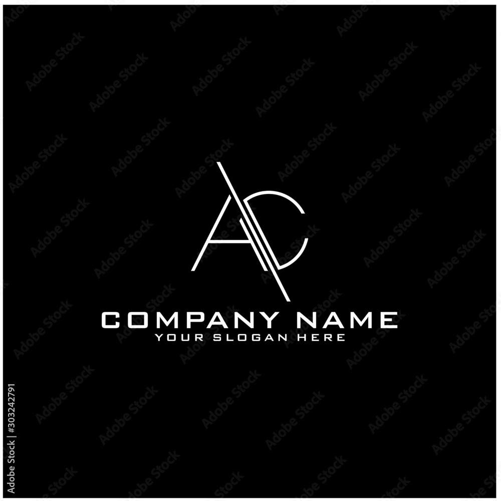 Letter HC logo icon design template elements Letter HC logo icon design template elements