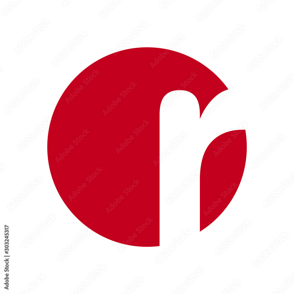 Initial C or CR Logo template vector icon Initial C or CR Logo template vector icon