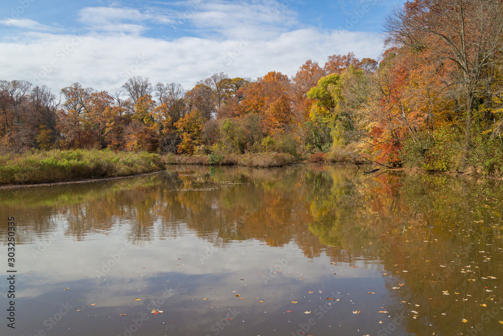 Evans Pond in Haddonfield New Jersey