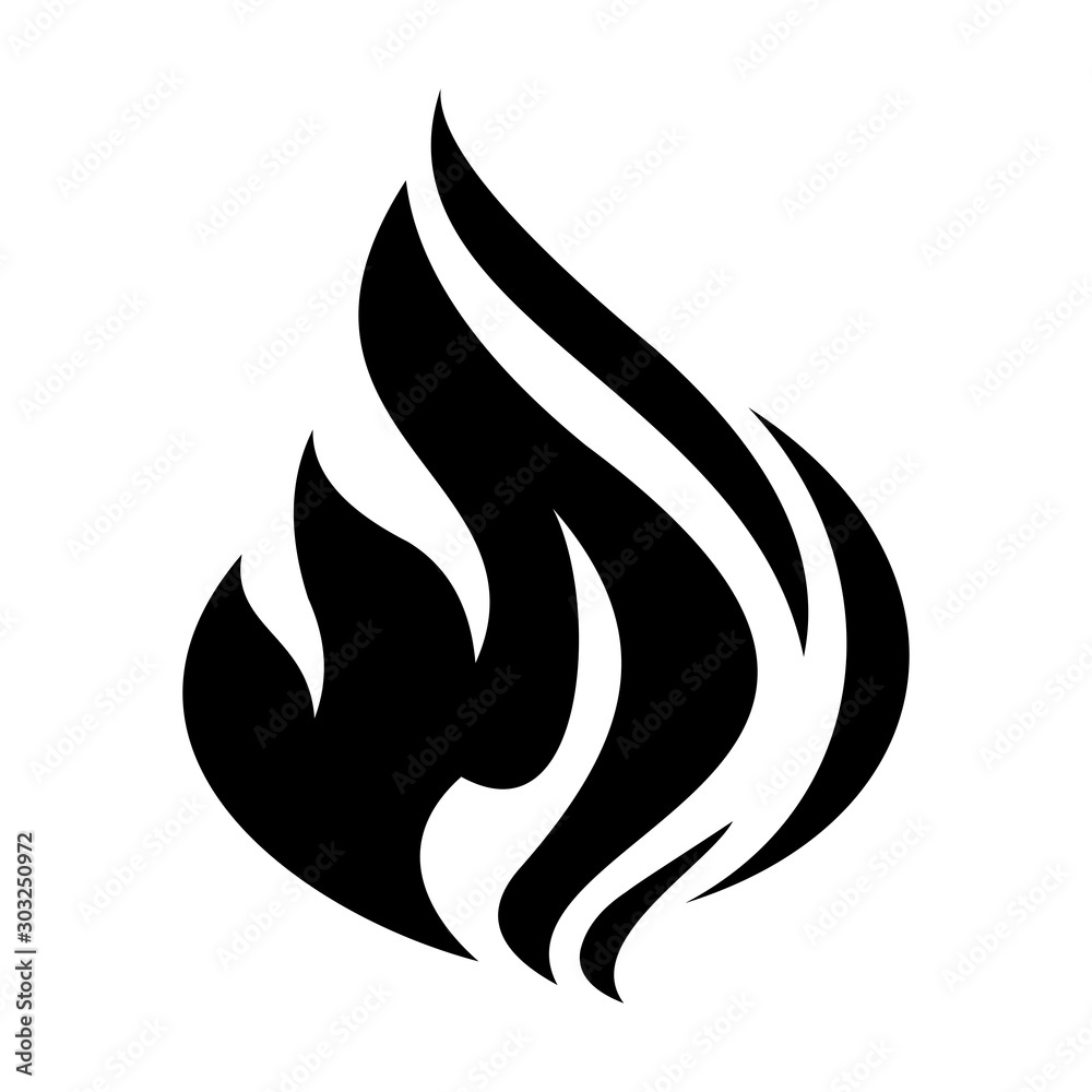 fire flame icon vector design symbol fire flame icon vector design symbol
