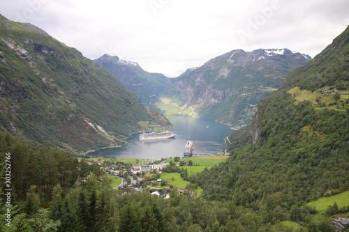 Geirangerfjord, Norway photo