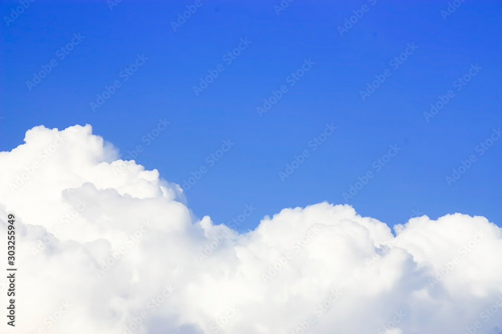 Dramatic atmosphere panorama view of beautiful blue sky and white clouds on summer holiday background. Dramatic atmosphere panorama view of beautiful blue sky and white clouds on summer holiday background.