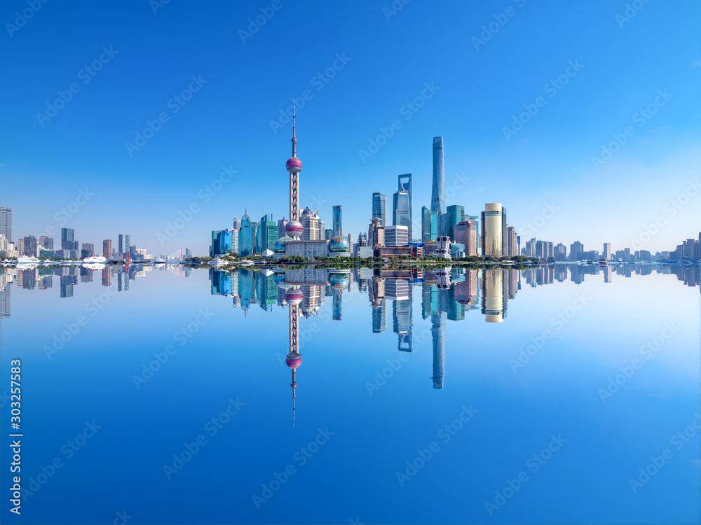 Fototapeta premium skyline of shanghai 